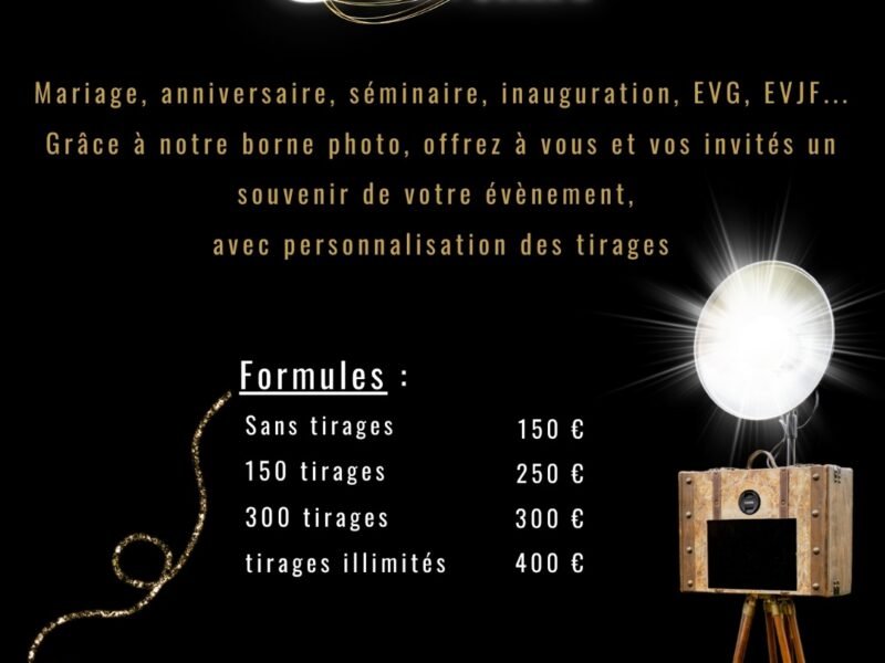 Photobooth 📸 LA VALISE AUX SOUVENIRS 📸